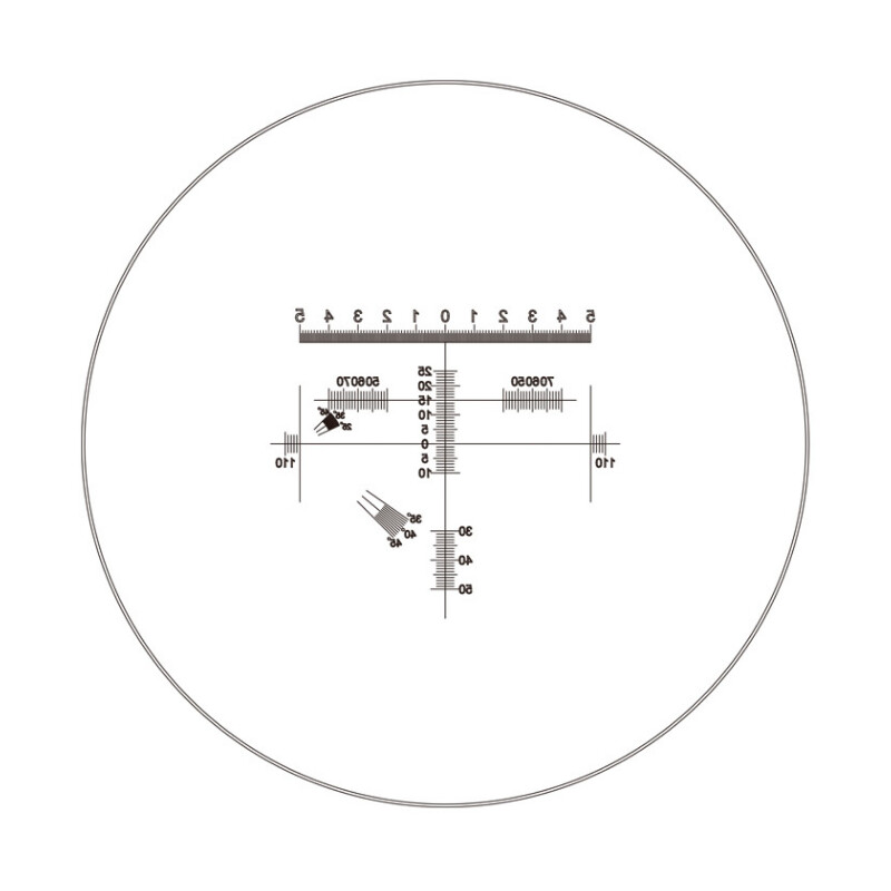 Motic Messokular Micrometer eyepiece WF10X/23mm, diamond proportion analyser