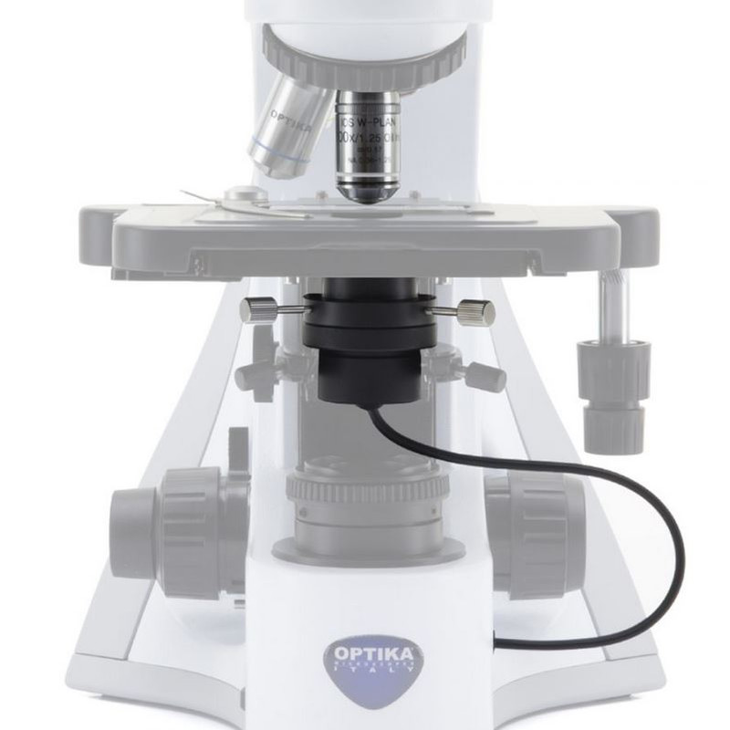 Microscope Optika B-510DK, darkfield, trino, W-PLAN IOS, 40x-1000x, EU