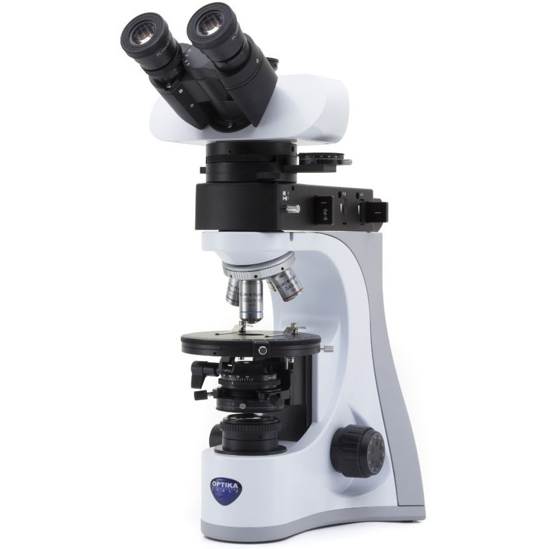 Optika Mikroskop B-510POL-I, polarisation, incident, transmitted, trino, IOS LWD W-PLAN POL, 50-500x, EU