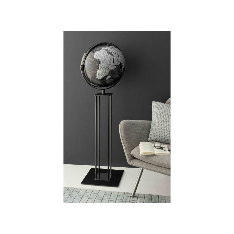 Globe sur pied TROIKA Worldtrophy Matt Black 42,5cm