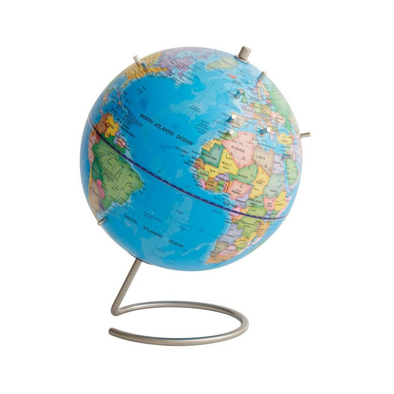 emform globe Magnet Political compris 10 aimants 23cm