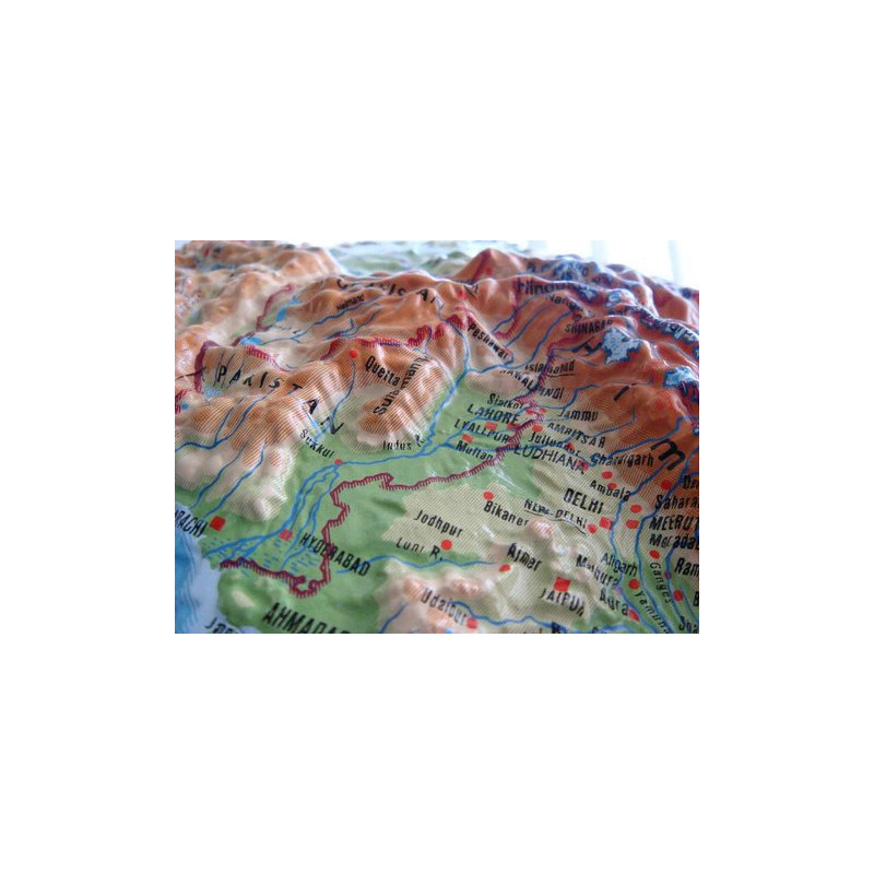 geo-institut Globe en Relief (Anglais) 65 cm