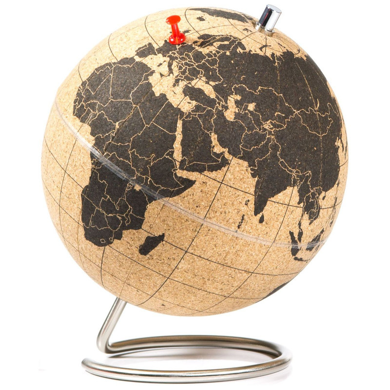 Mini-globe suck UK Cork globe 15cm for pinning