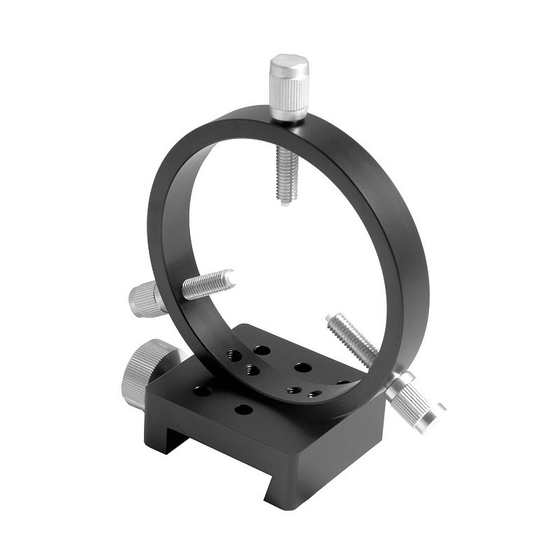 ASToptics Leitrohrschellen CNC 127mm mit Anschluss für Prismenschiene Vixen-Style