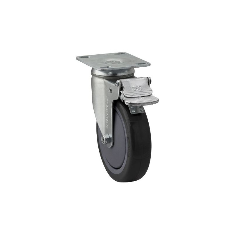 ASToptics Jeu de roues de 125 mm pour support à roulettes