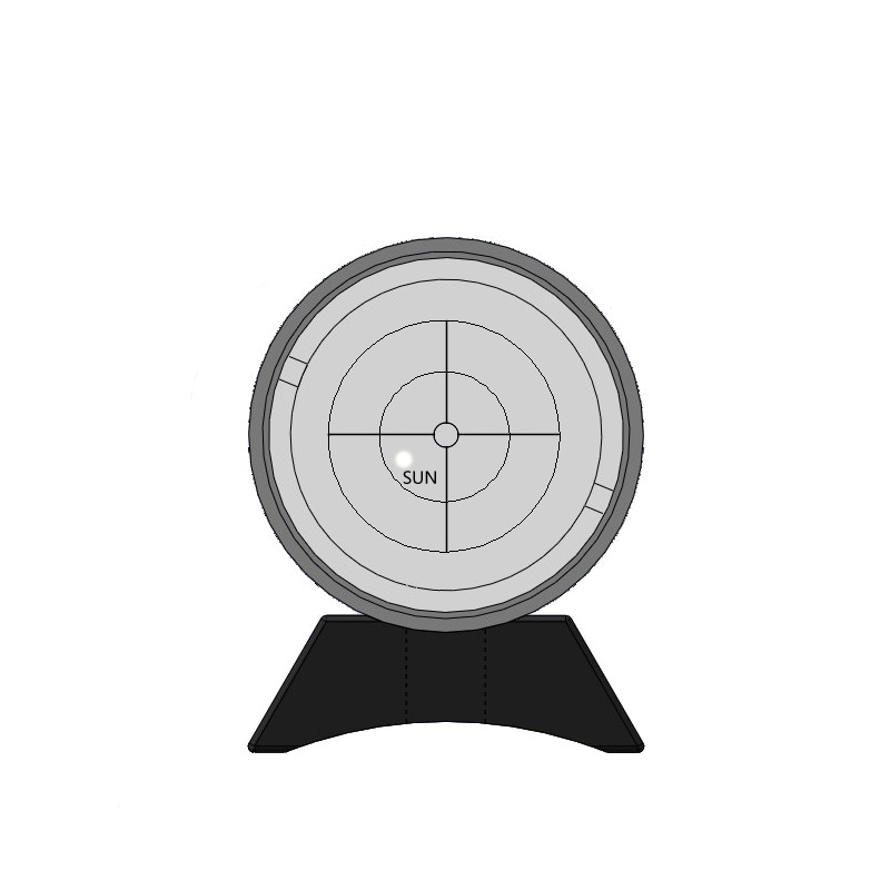 ASToptics Universeller Sonnensucher (für Sucherschuh)