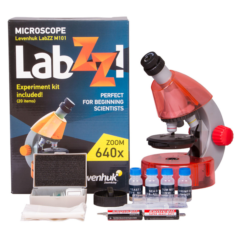 Microscope Levenhuk LabZZ M101 Orange