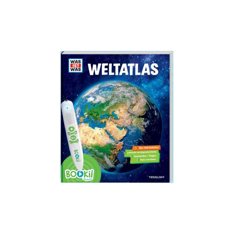Tessloff-Verlag BOOKii WAS IST WAS Starter-Set Atlas mondial