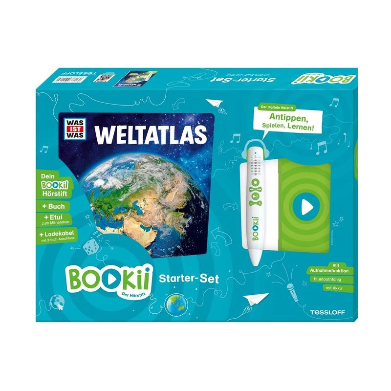 Tessloff-Verlag BOOKii WAS IST WAS Starter-Set Weltatlas