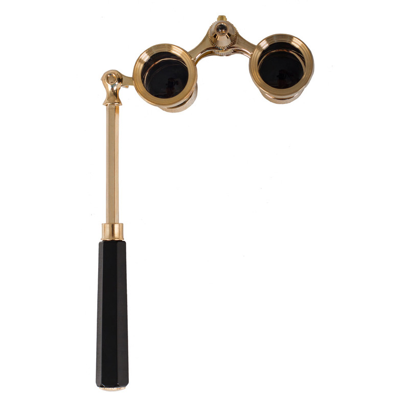 Jumelles de théâtre Levenhuk Broadway 3x25 noir avec lorgnette et lampe LED