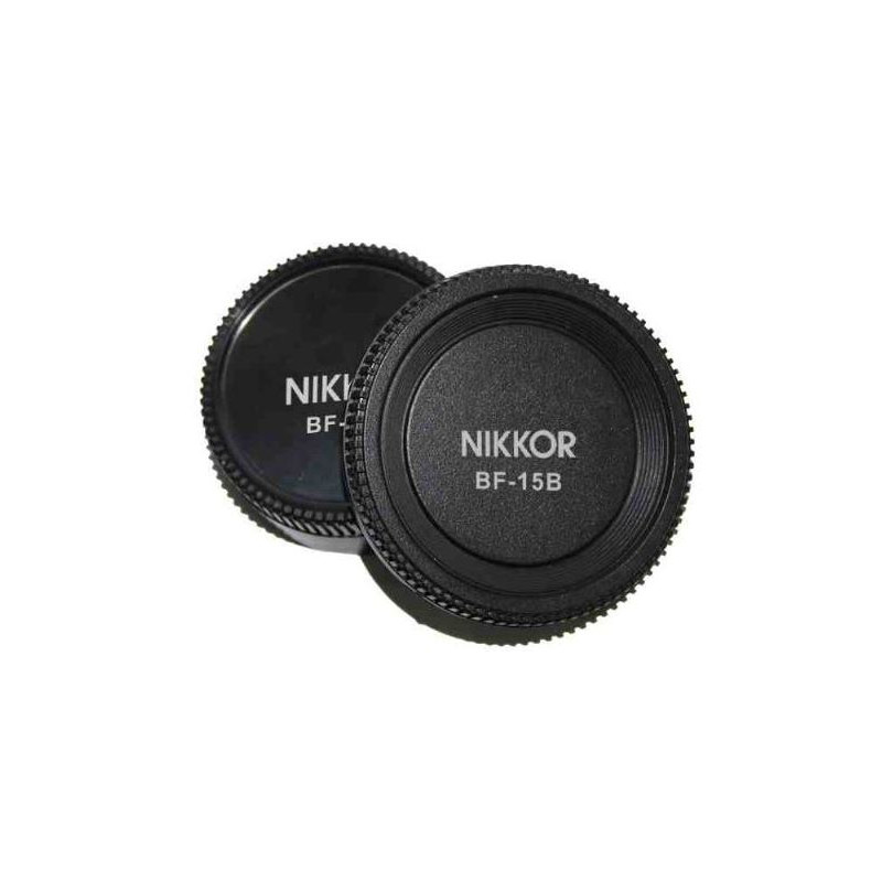Capuchons Pixel Bouchon arrière d'objectif BF-15L + bouchon de boîtier BF-15B pour Nikon