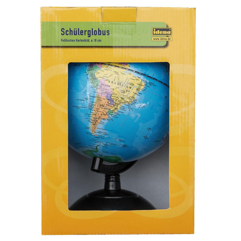 Idena Globe politique pour étudiants 18cm