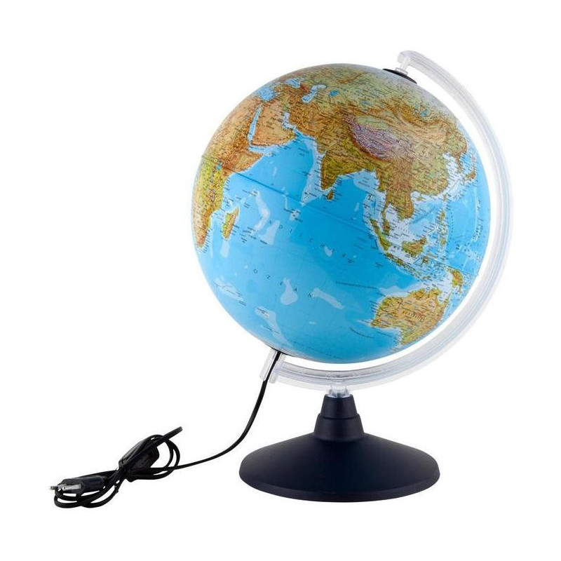 Idena Globe lumineux avec cartographie double image 30cm