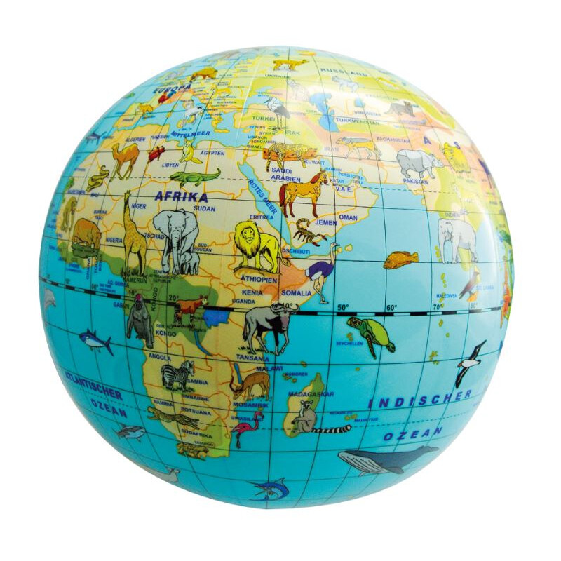 HCM Kinzel Globe gonflable Animaux 30cm