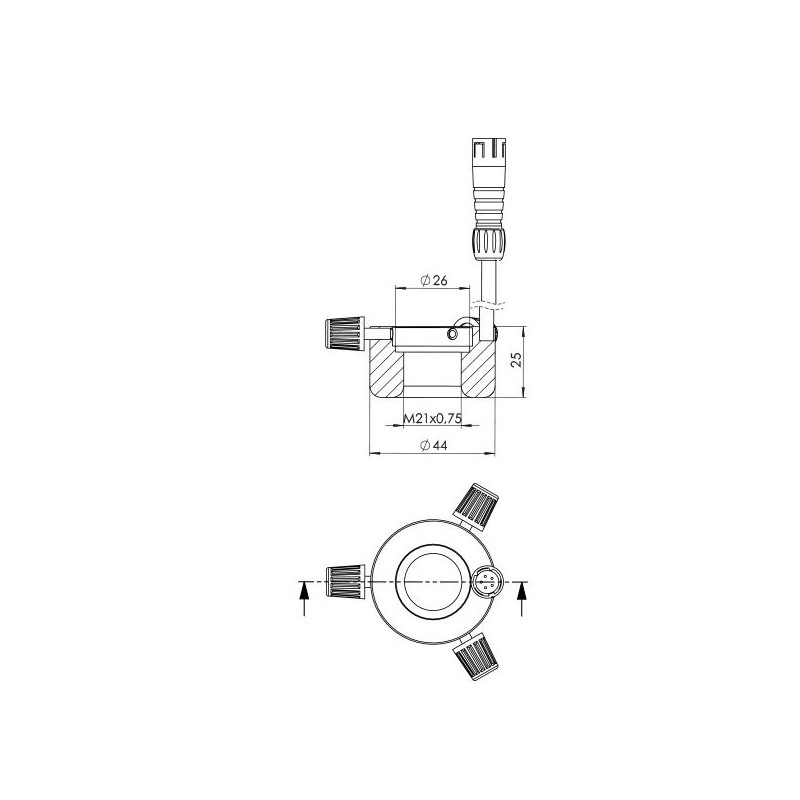 StarLight Opto-Electronics RL1-10 B, blau (470 nm) Ø 20mm