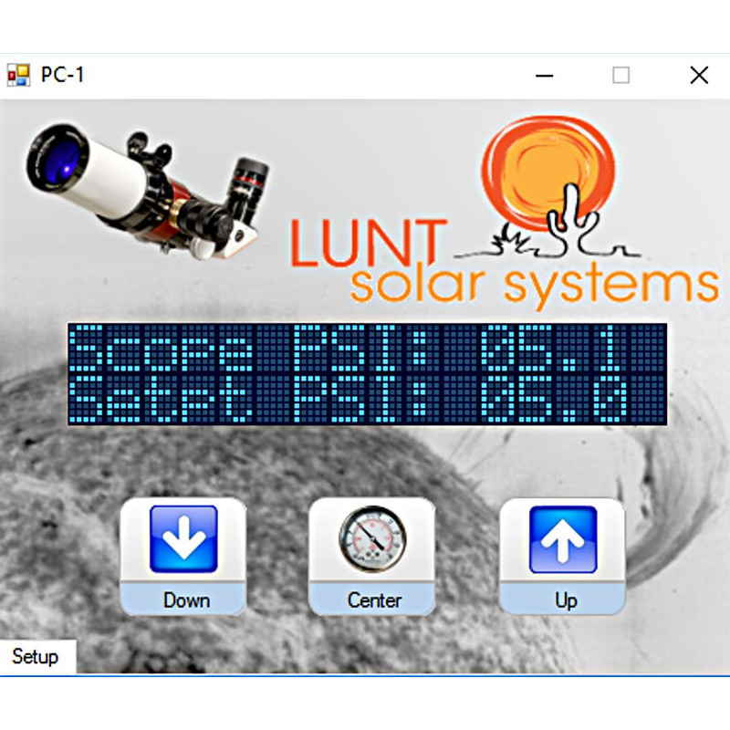 Lunt Solar Systems Pressure-Tuner Contrôleur PC-USB