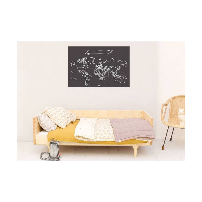 Mappemonde Miss Wood Chalkboard XL