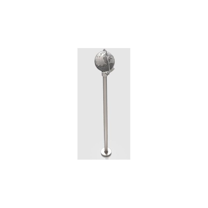 Helios Support en acier inoxydable pour cadran solaire Magellan, diamètre 32 mm