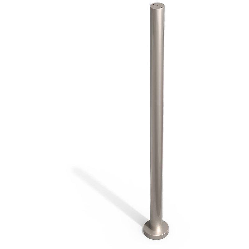 Helios Support en acier inoxydable pour cadran solaire Magellan, diamètre 50 mm