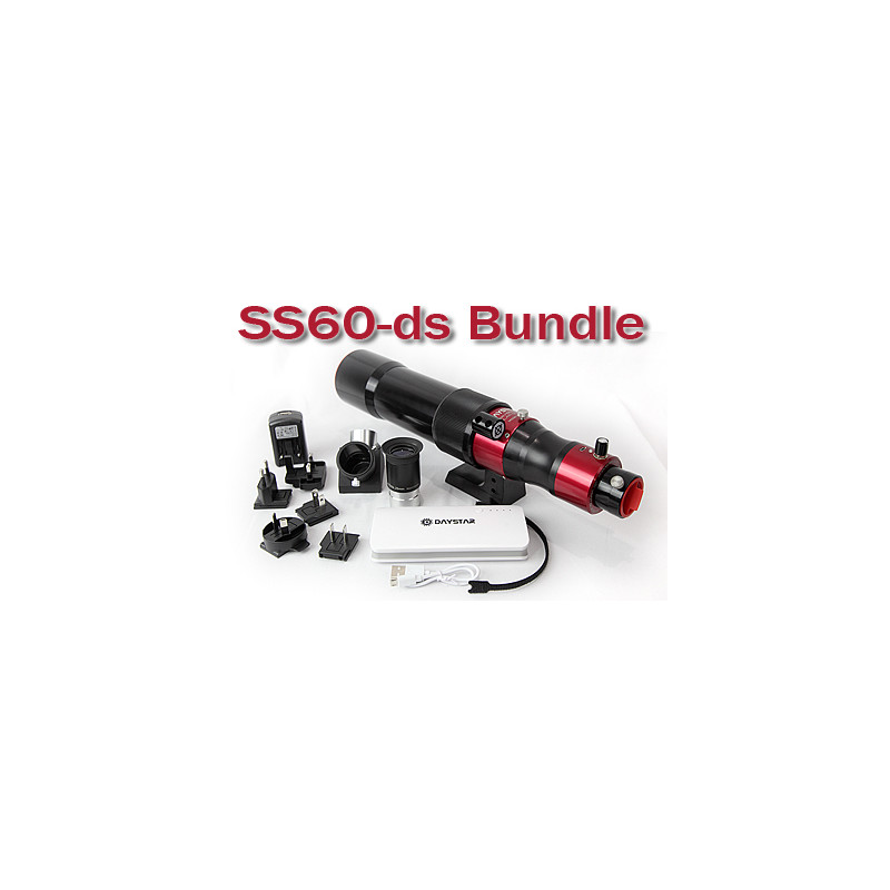 Télescope solaire DayStar ST 60/930 SolarScout SS60-ds H-Alpha OTA Set