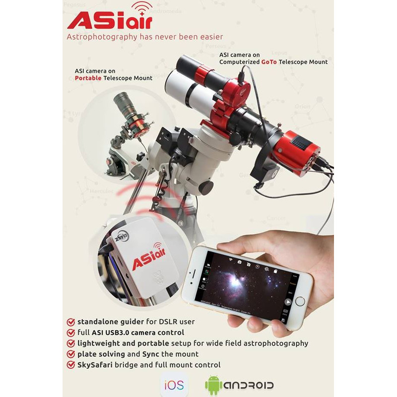 ZWO Mini-ordinateur d'astrophotographie ASIAIR PRO