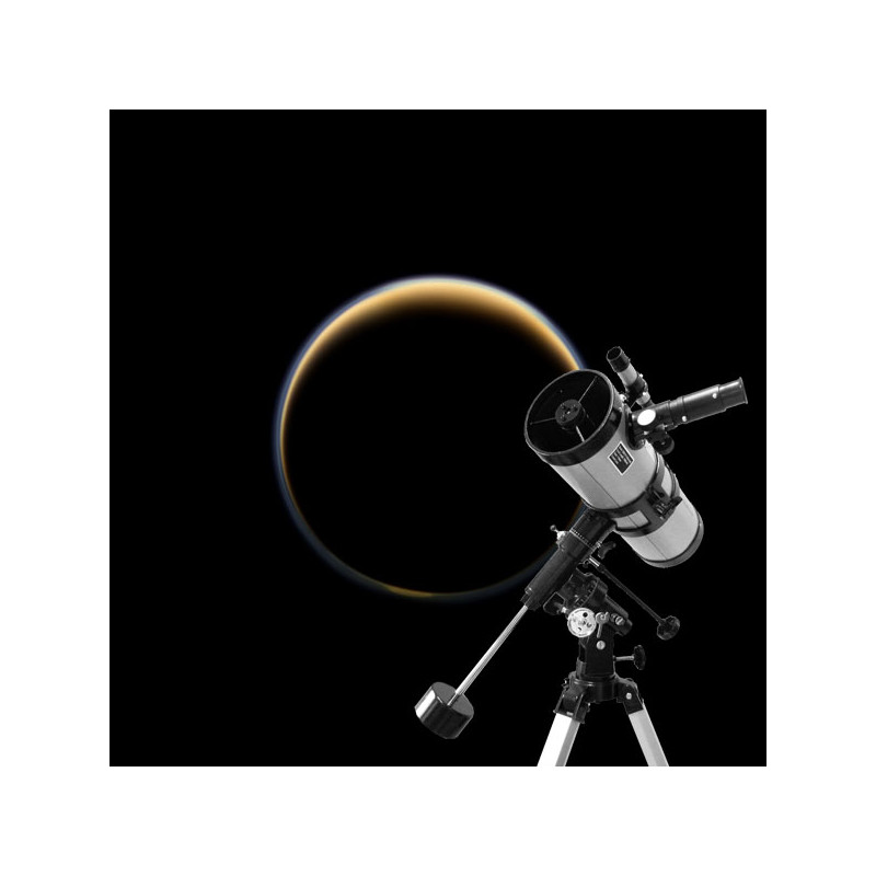 Seben Star Sheriff 114/1000 EQ3 Télescope Réflecteur Astronomie Lunette