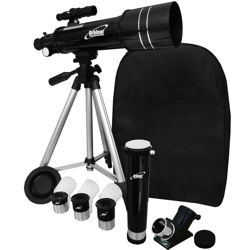 Orbinar 400/70 Télescope Voyage + Sac à Dos + Adaptateur Smartphone DKA5 Lunette