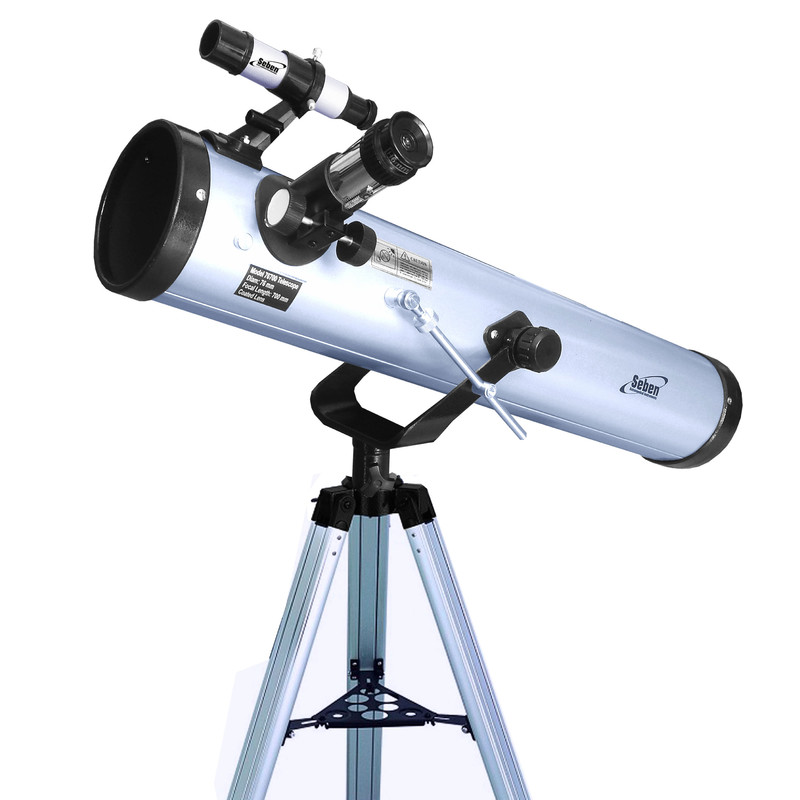 Seben 76/700 Reflektor Teleskop Spiegelteleskop Astronomie Fernrohr