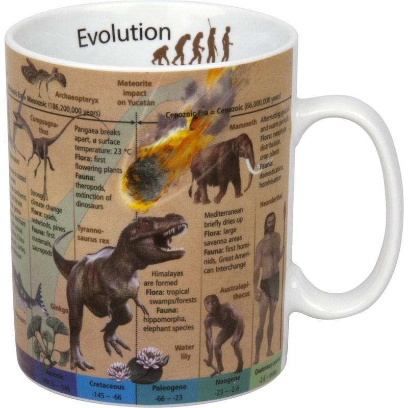 Könitz Tasse Mugs of Knowledge Evolution (Englisch)