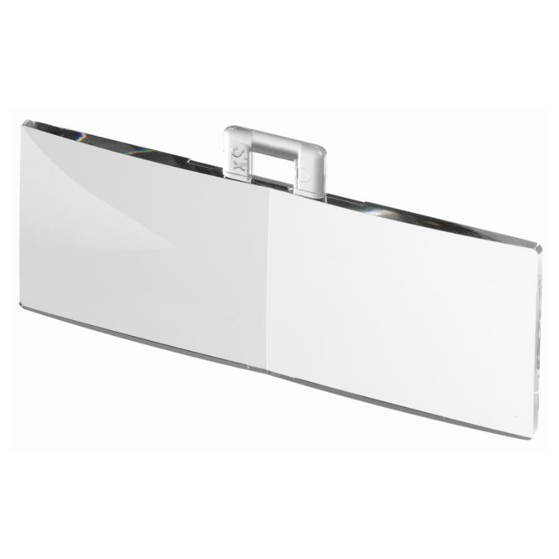 Loupe Schweizer Basic-Line RIDO-CLIP avec lentille, 2,75x, 7D, 125 mm de largeur de travail