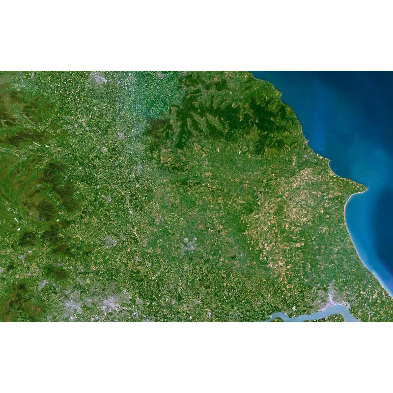Planet Observer Regional-Karte Region North Yorkshire