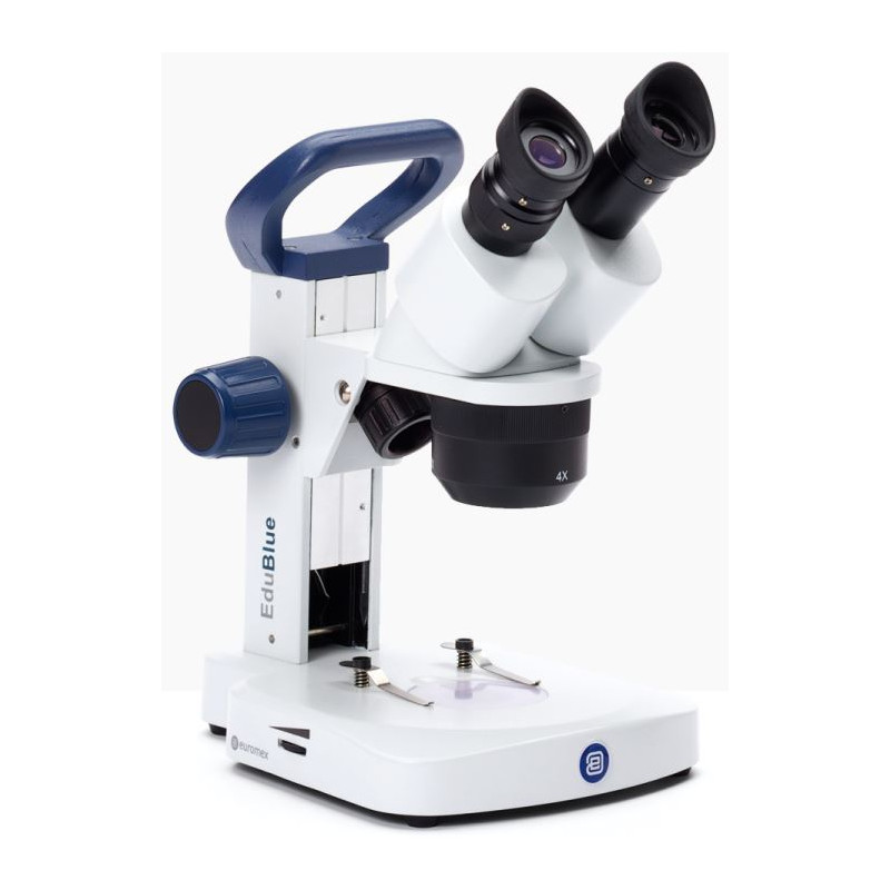 Euromex Microscope stéréoscopique ED.1802-S, EduBlue 1x/2x/4x