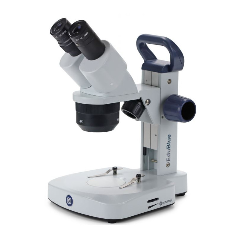 Euromex Microscope stéréoscopique ED.1802-S, EduBlue 1x/2x/4x