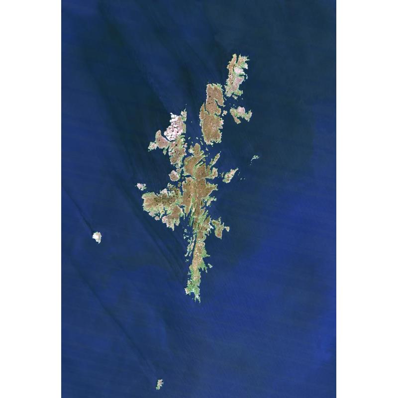 Planet Observer Regional-Karte Region Shetland