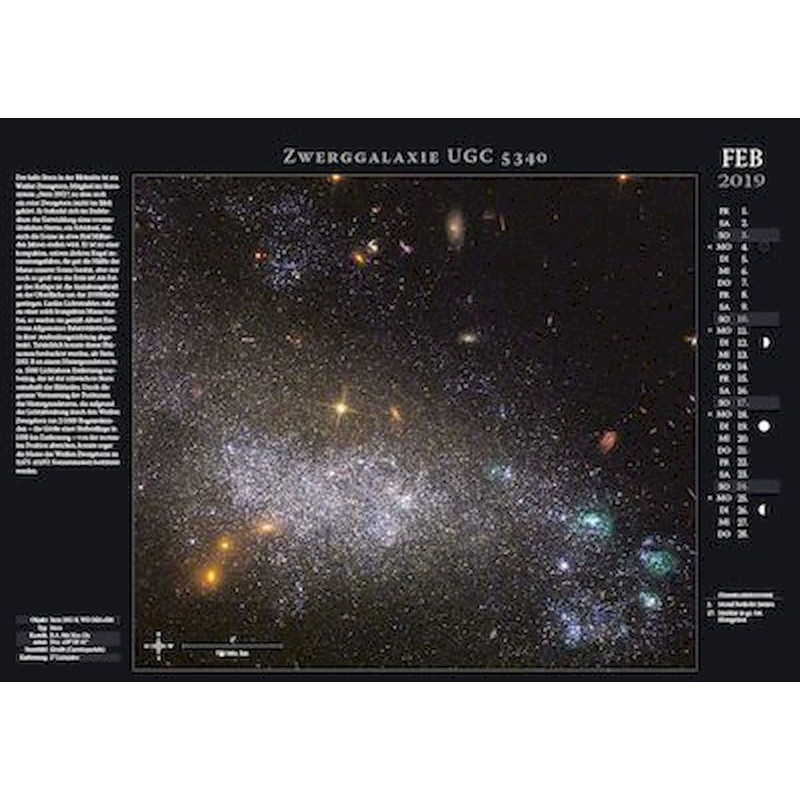 Astronomie-Verlag Weltraum-Kalender 2019