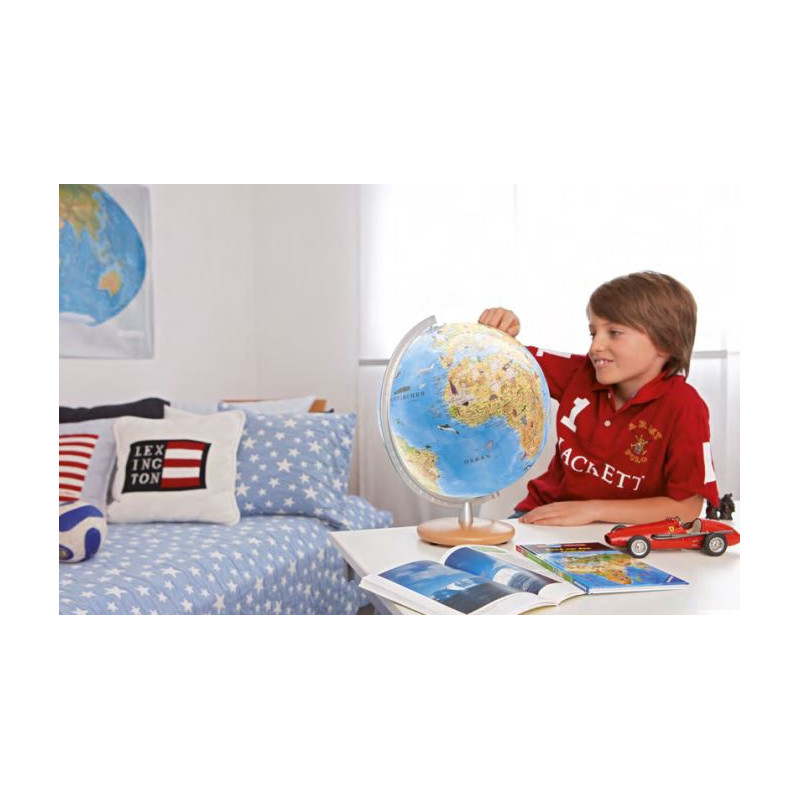 Globe pour enfants Columbus Unsere Erde mit Entdeckerstift 34cm