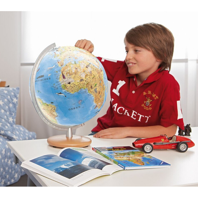 Columbus Kinderglobus Unsere Erde mit Entdeckerstift 34 cm