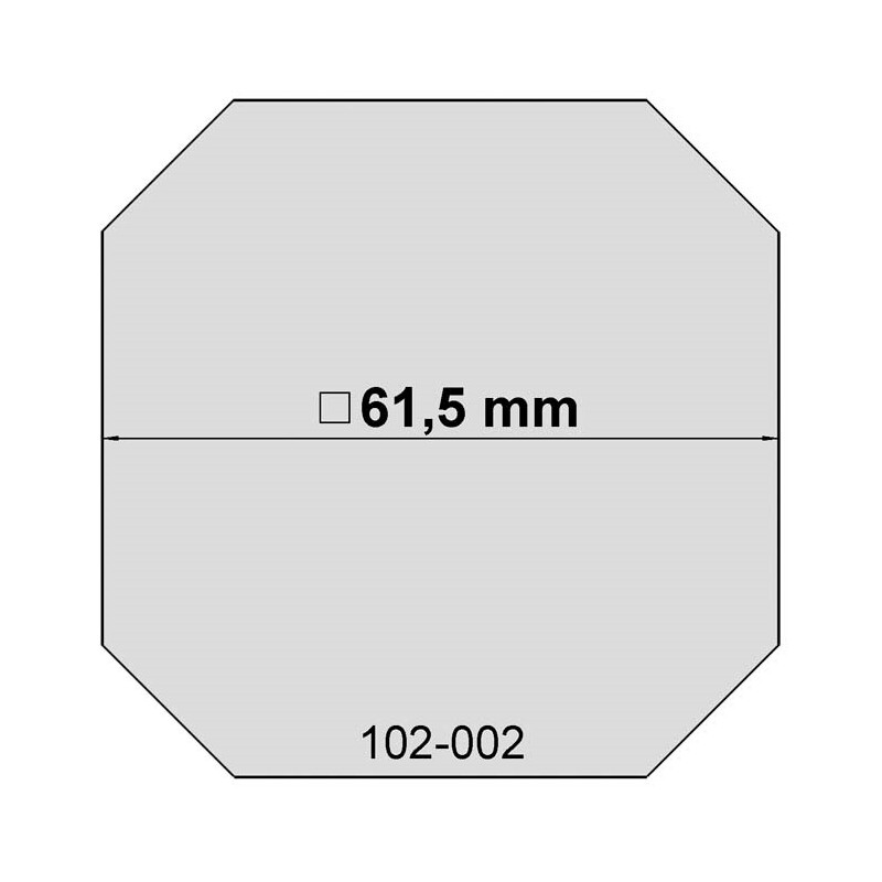 euro EMC Ersatzfolie für Sonnenfilter Größe 2 und 2B AstroSolar