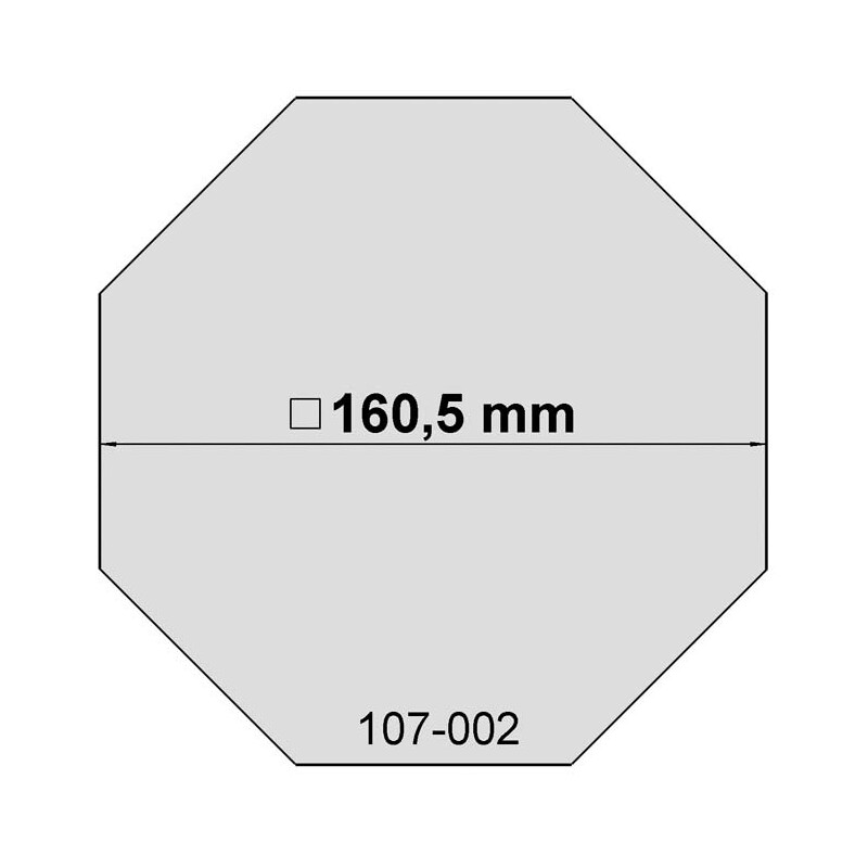 euro EMC Ersatzfolie für Sonnenfilter Größe 7 AstroSolar