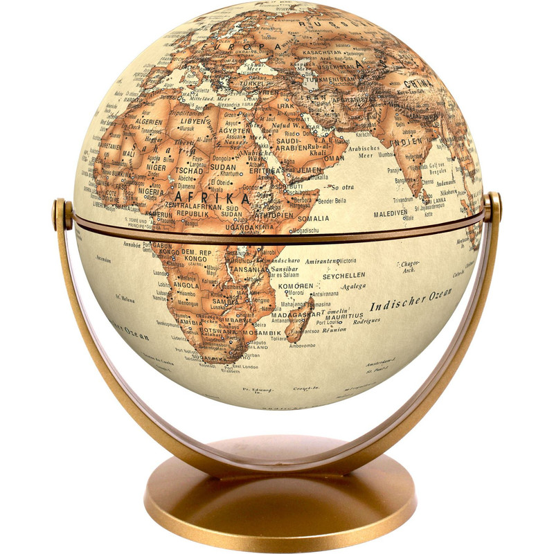 Mini-globe Stellanova Mini-Globus Dreh-Schwenk Globus Antik 15cm