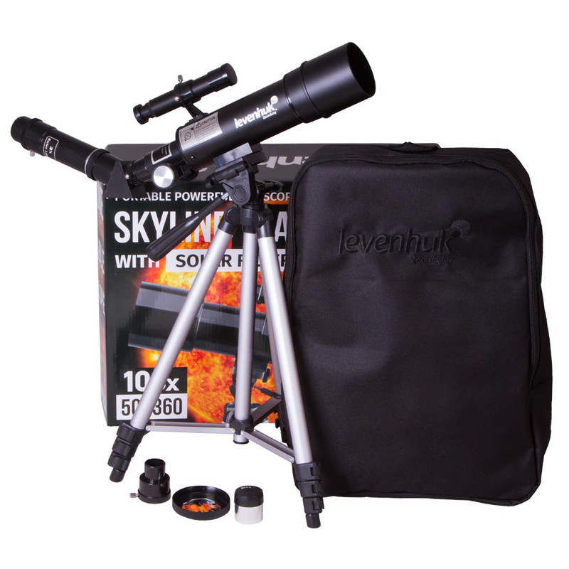 Télescope Levenhuk AC 50/360 Skyline Travel SUN AZ