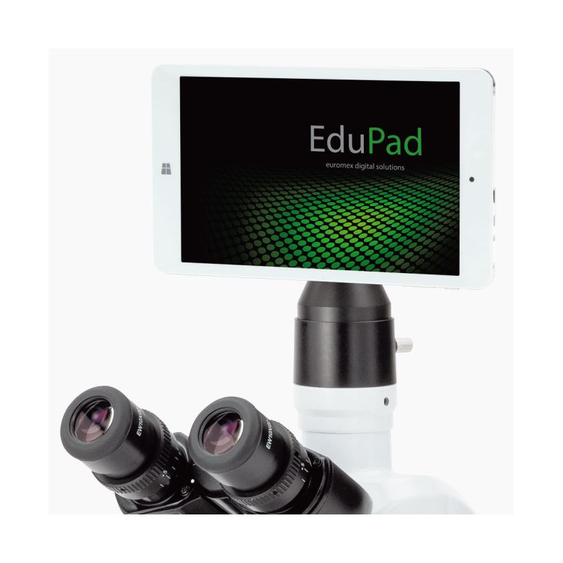 Caméra Euromex EduPad-12, couleur, CMOS, 1/2,3", 1,33 µm, 12 MP, USB 2.0, tablette 8 pouces