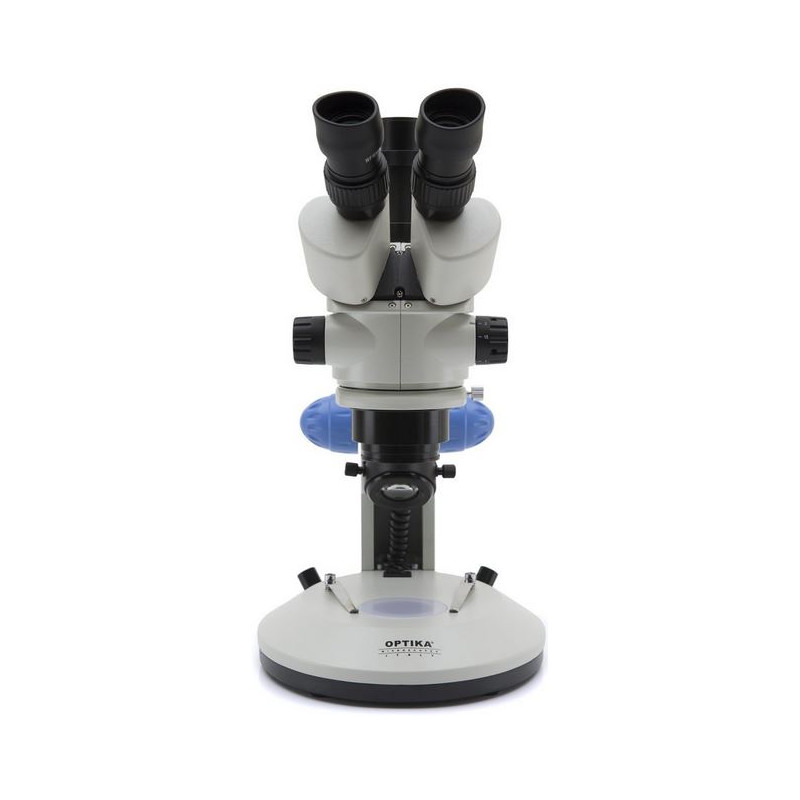 Optika Zoom-Stereomikroskop LAB30, Auf- und Durchlicht, Zoom, LED, trino, 7x-45x