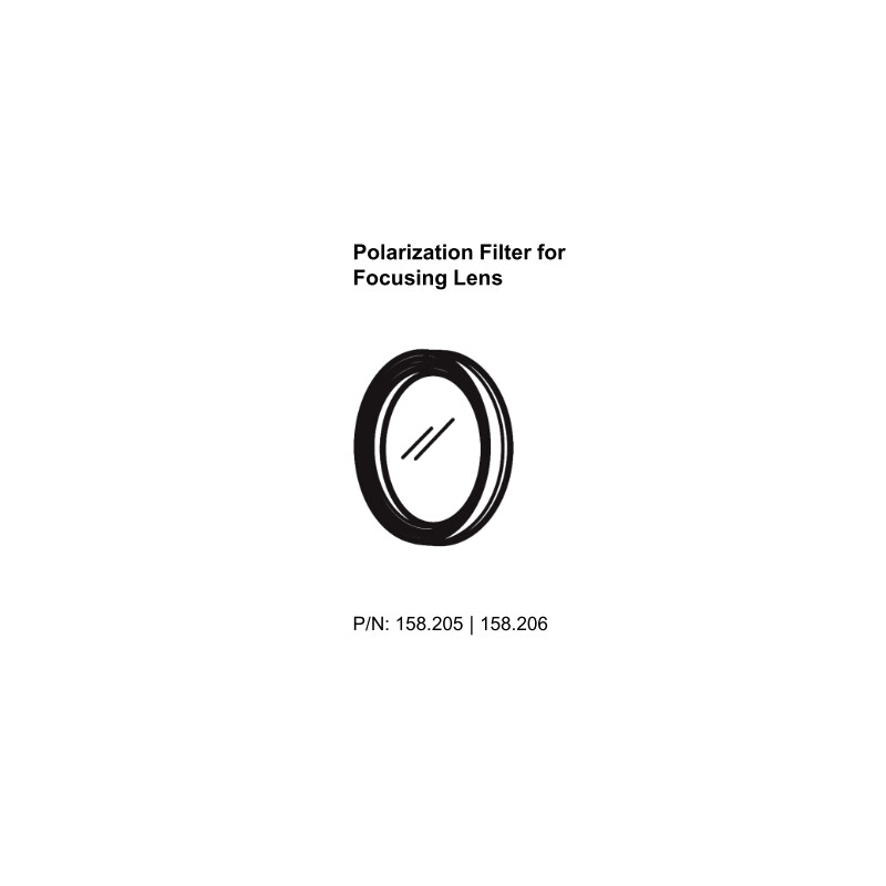 SCHOTT Polarisationsfilter für Fokussiervorsatz, drehbar Ø <= 9 mm