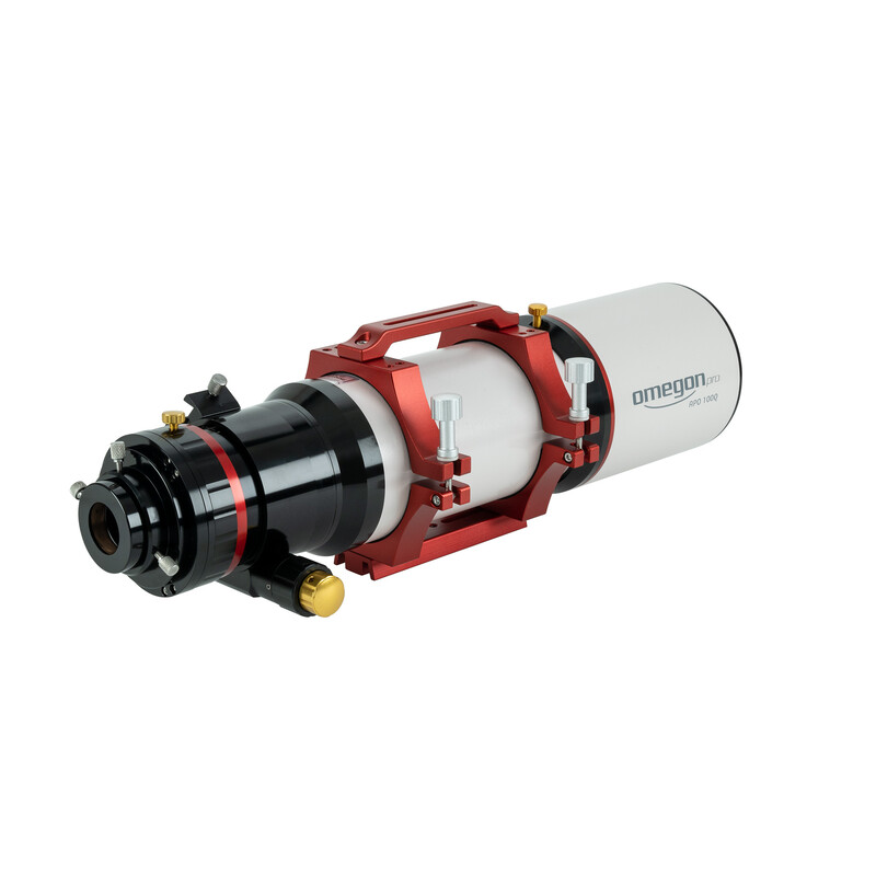 Lunette apochromatique Omegon Pro APO AP 100/580 Quadruplet OTA + protocole de test