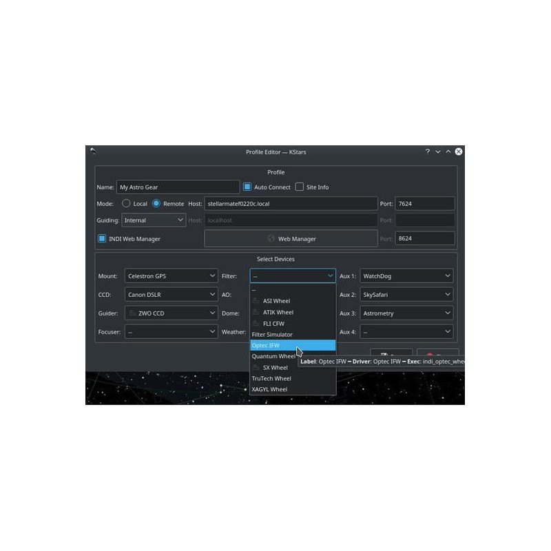 Ikarus Technologies StellarMate PLUS Astrofotografie Computer