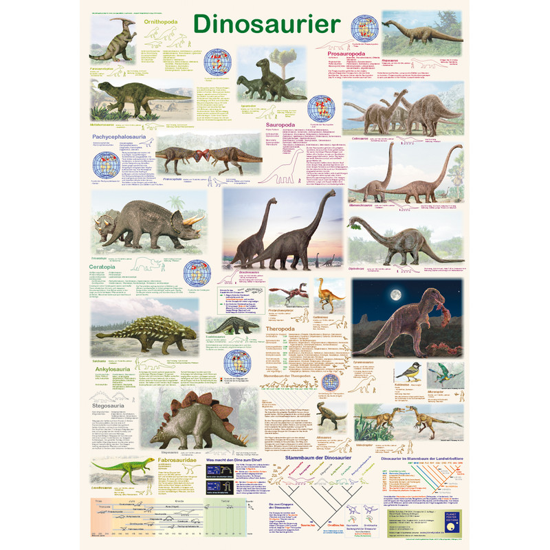Affiche Planet Poster Editions Dinosaurier