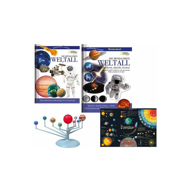 Kit National Geographic Boîte à manipulations « L'univers »