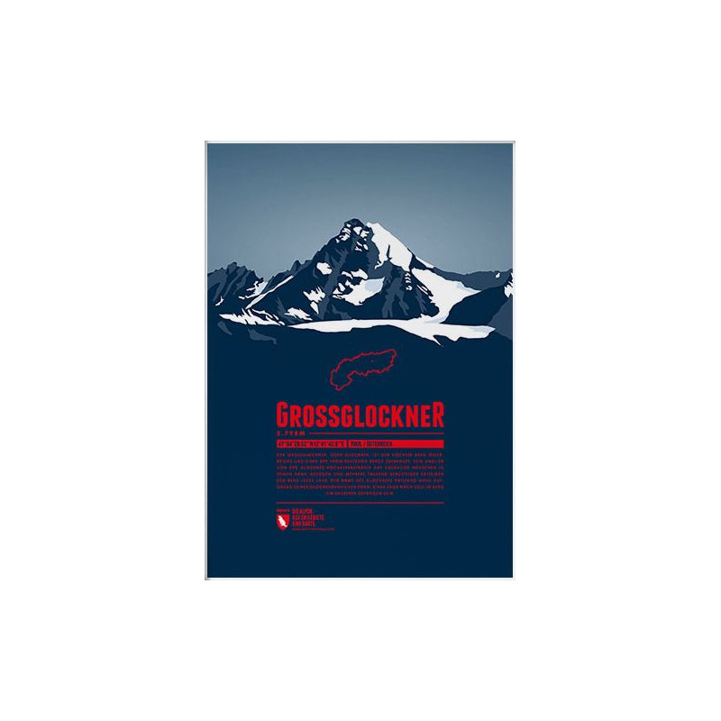 Affiche Marmota Maps Großglockner