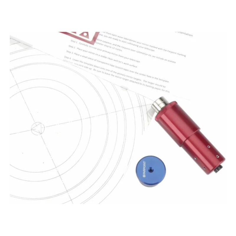 Farpoint Justier-Laser 650nm + Cheshire 1.25"